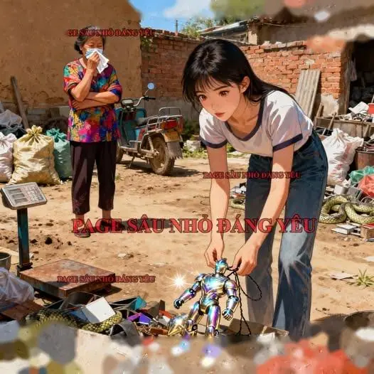 Bìa Trọng Sinh Ngày Hàng Xóm Mua Rác