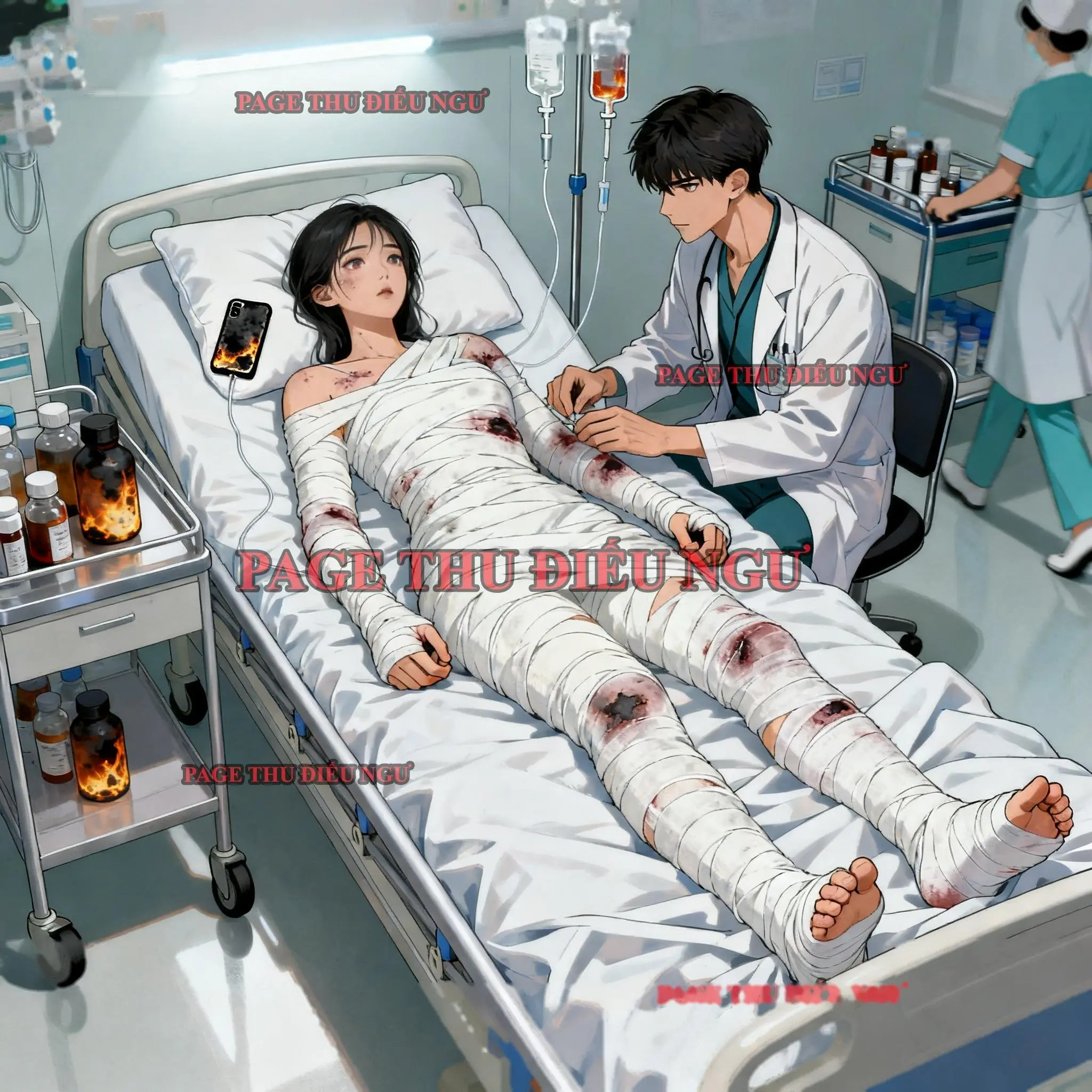 Bìa Vết Sẹo Nằm Trên Tên Anh