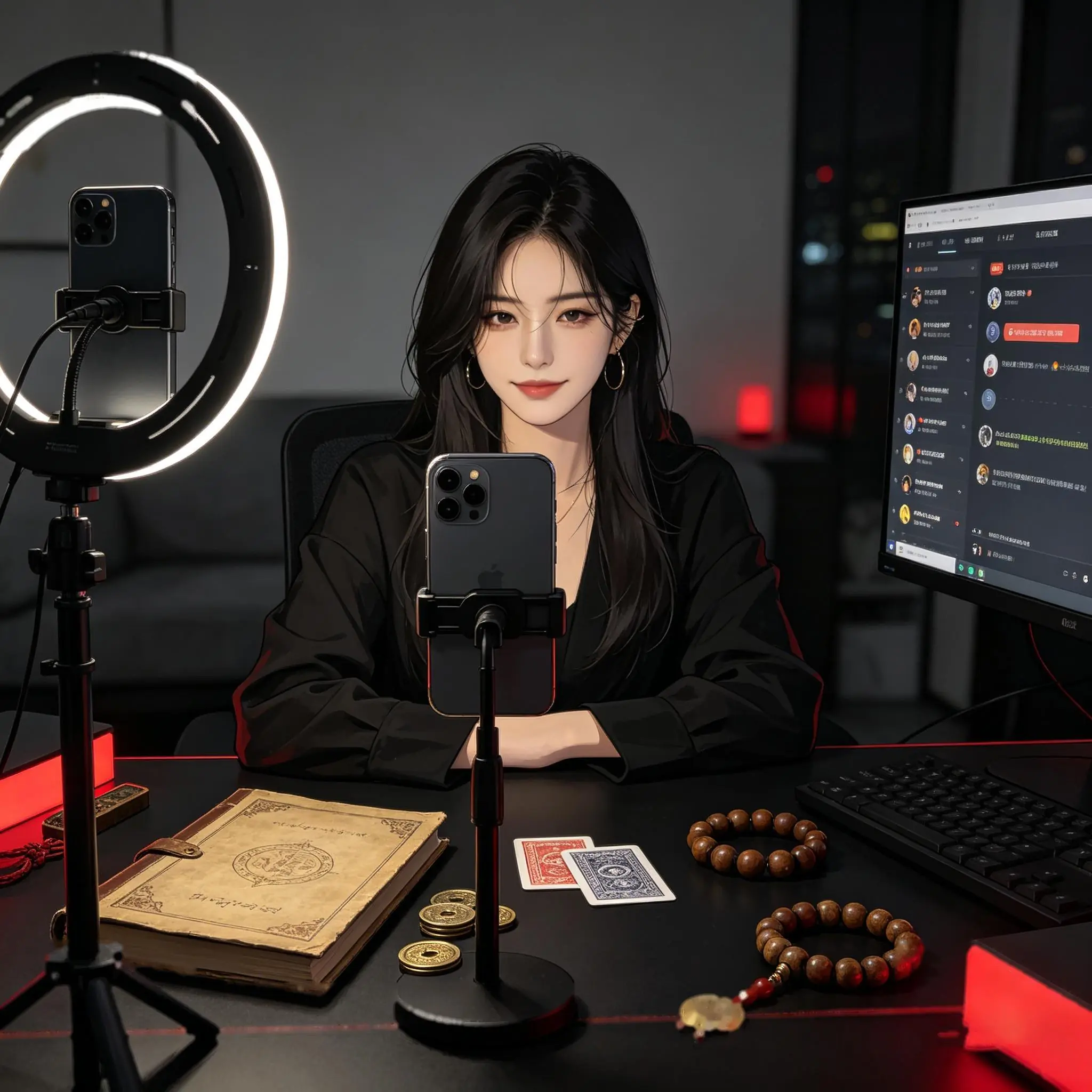 Bìa Livestream Xem Mệnh, Tôi Cứu Mạng Người Giàu Nhất