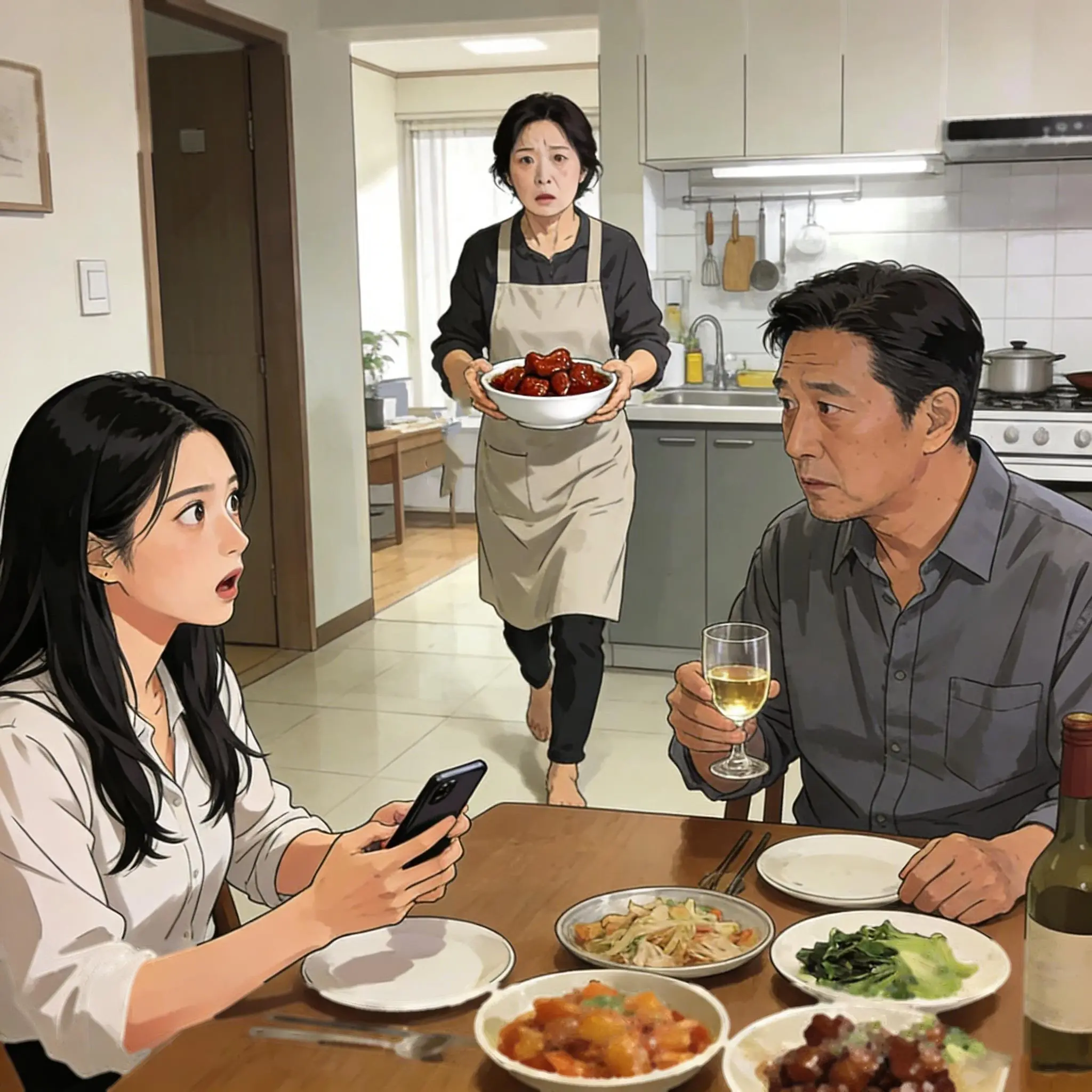 Bìa Giúp Bố Đóng Tiền Điện, Tôi Phát Hiện Ông Có Hai Gia Đình