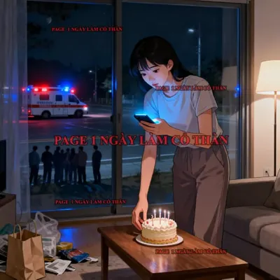 Bìa Sinh Nhật Thứ 18 Ở Hai Thế Giới