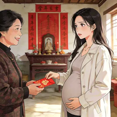 Bìa Phong Bao Hai Trăm Tệ Và Màn Kịch Sính Lễ