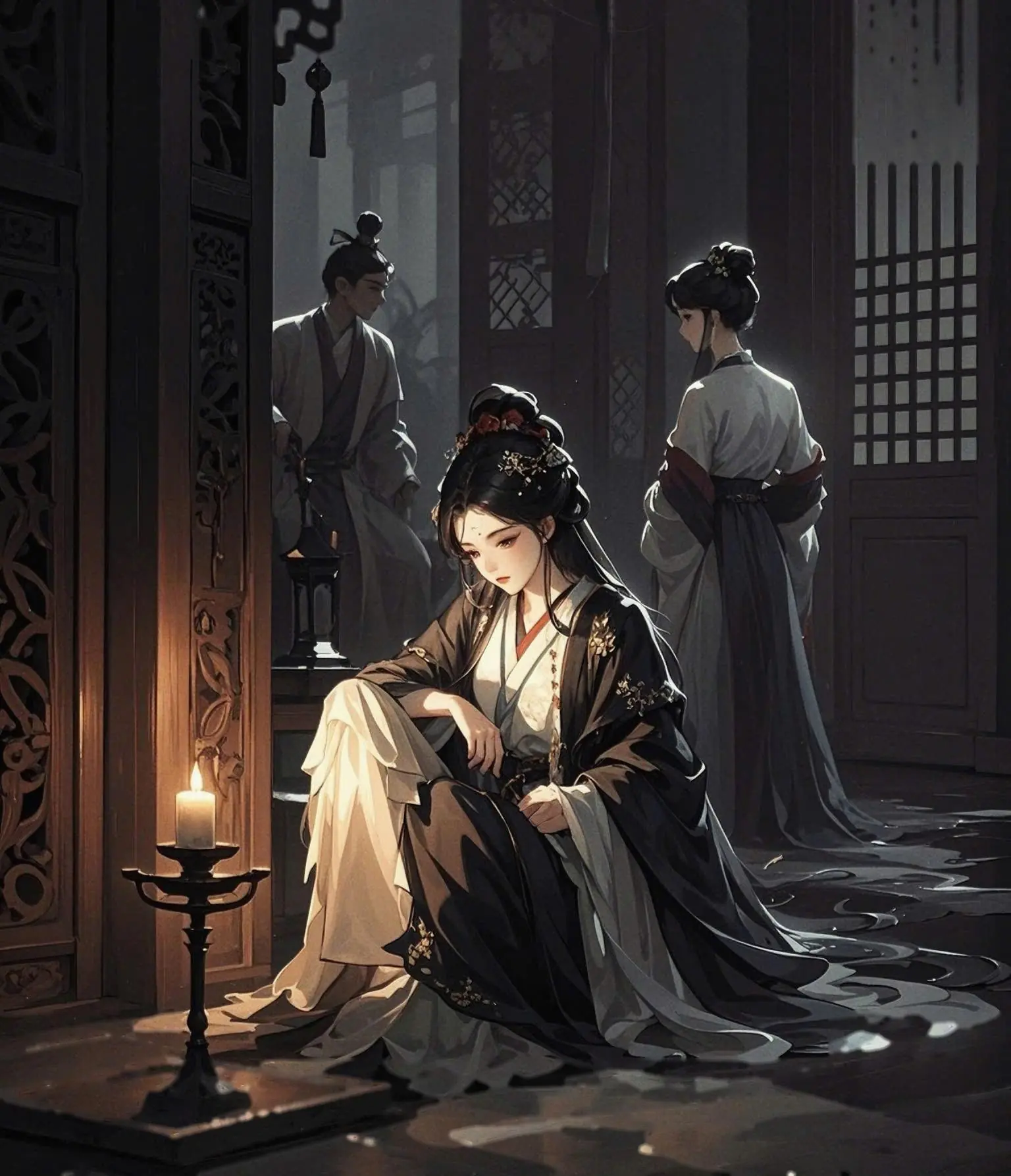 Bìa NGUYỆT ẢNH TẦM THÙ
