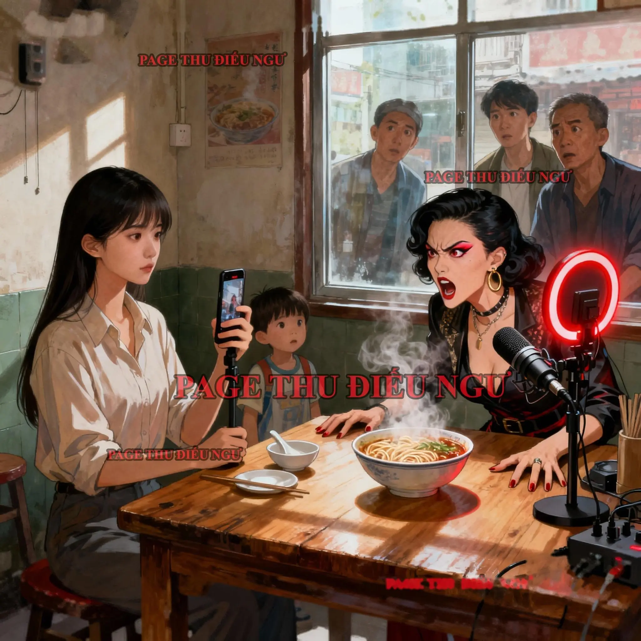 Bìa GƯƠNG MẶT DƯỚI ÁNH ĐÈN