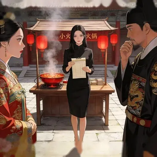 Bìa Xuyên Thư Ở Hậu Cung Bán Lẩu