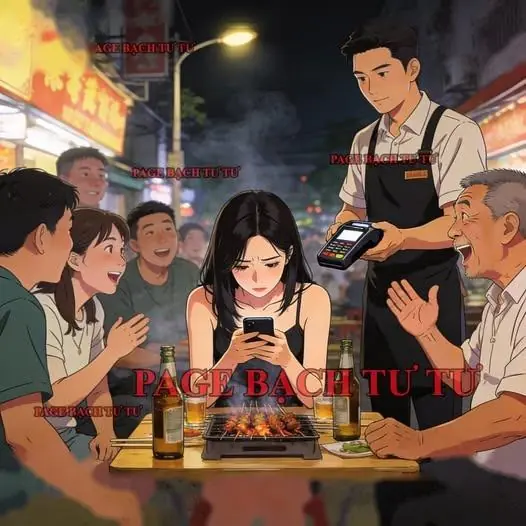 Bìa Hacker Trong Bữa Tiệc