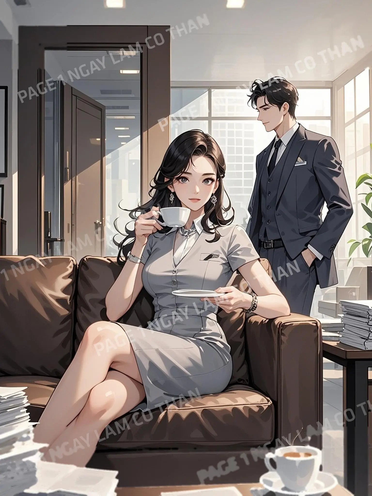 Bìa LY HÔN XONG TÔI TRỞ THÀNH NỮ TỔNG TÀI