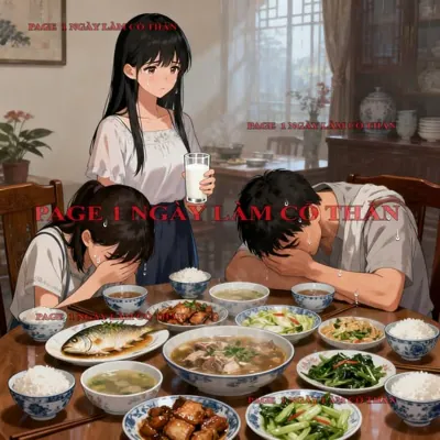 Bìa Bé Con Gánh Team