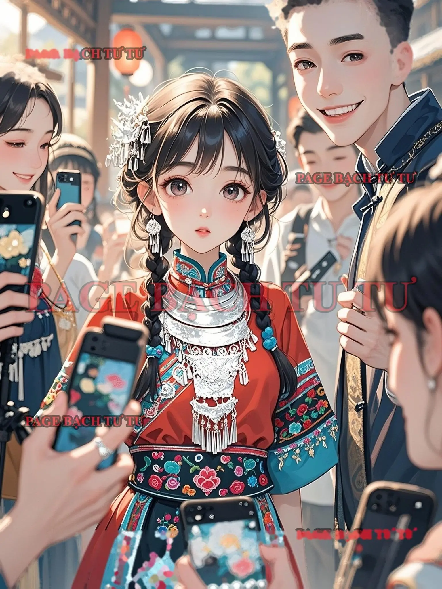 Bìa Thánh Nữ Miêu Tộc Chấn Động Giới Anime