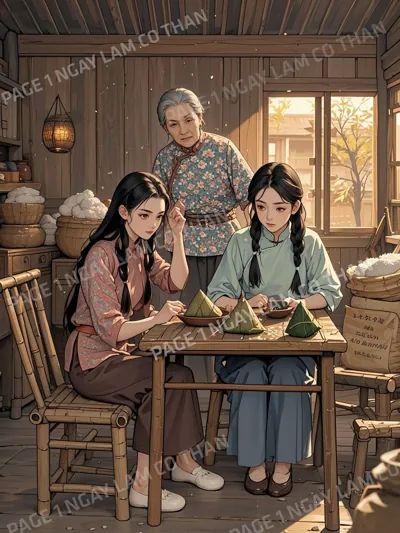 Bìa HAI CHIẾC BÁNH CỦA BÀ