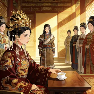 Bìa Ngày Ta Nhìn Thấy Đạn Mạc Trong Hậu Cung