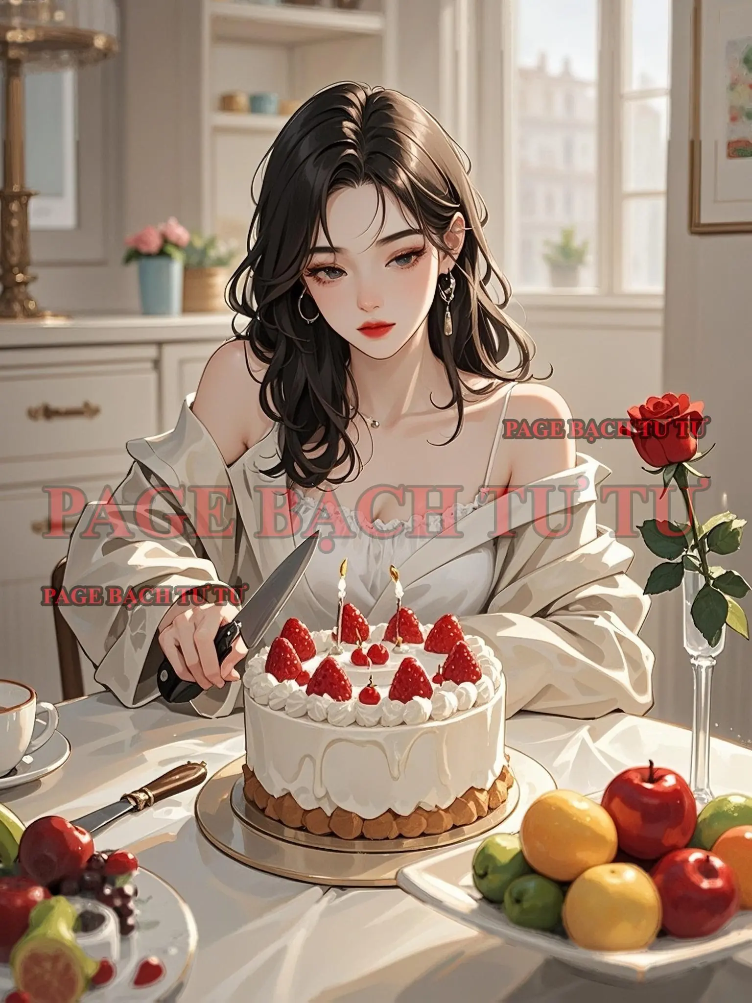 Bìa Chỉ Cần Một Bó Hồng Đỏ