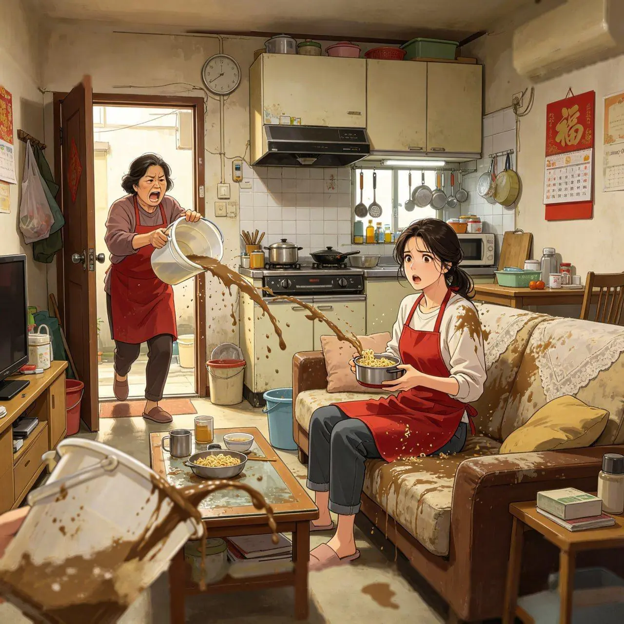 Bìa Làm Hỏng Sofa Của Tôi, Tôi Khiến Nhà Cô Ta Bị Niêm Phong