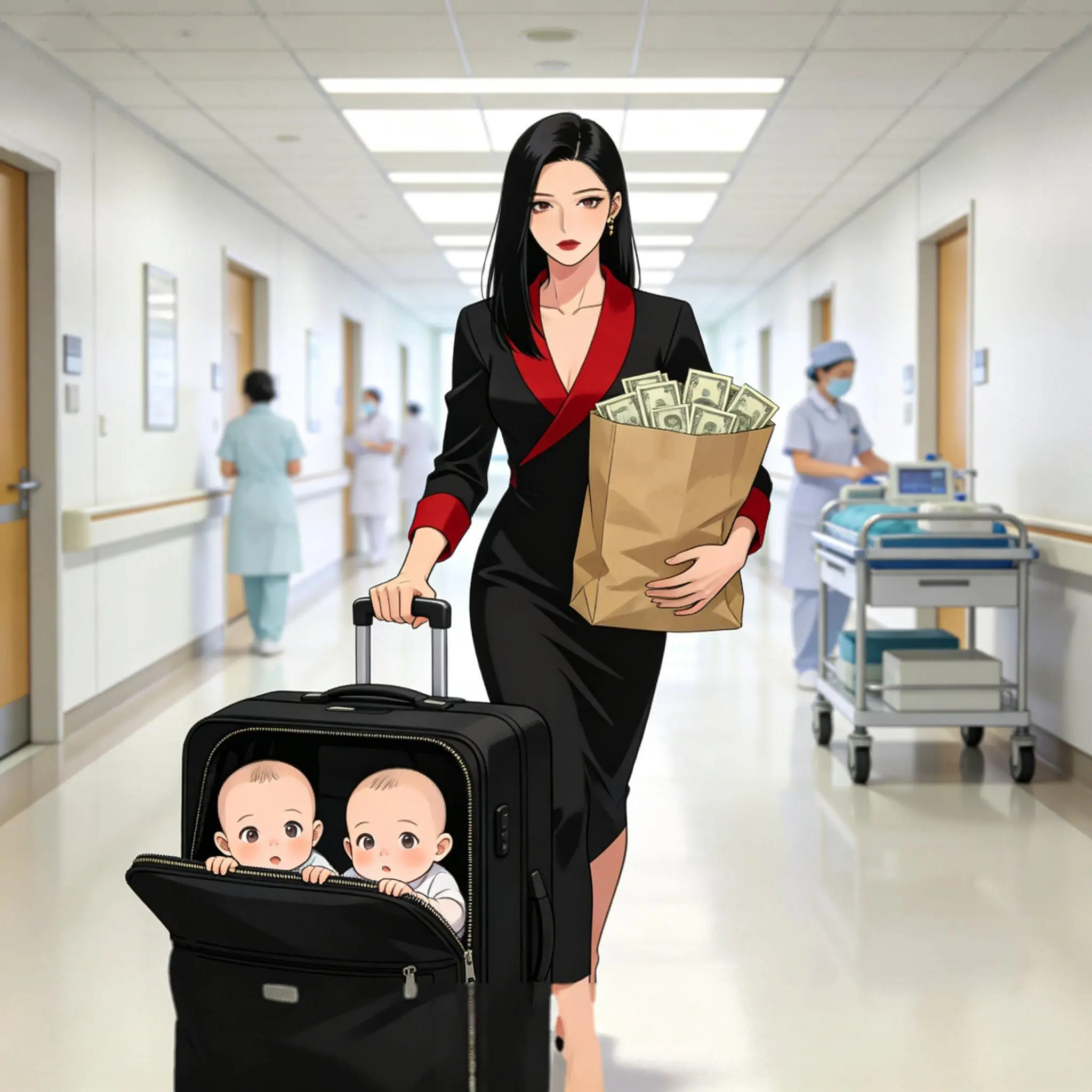 Bìa Đêm Ly Hôn, Tôi Mang Đi Bốn Người Thừa Kế Của Nhà Họ Phó