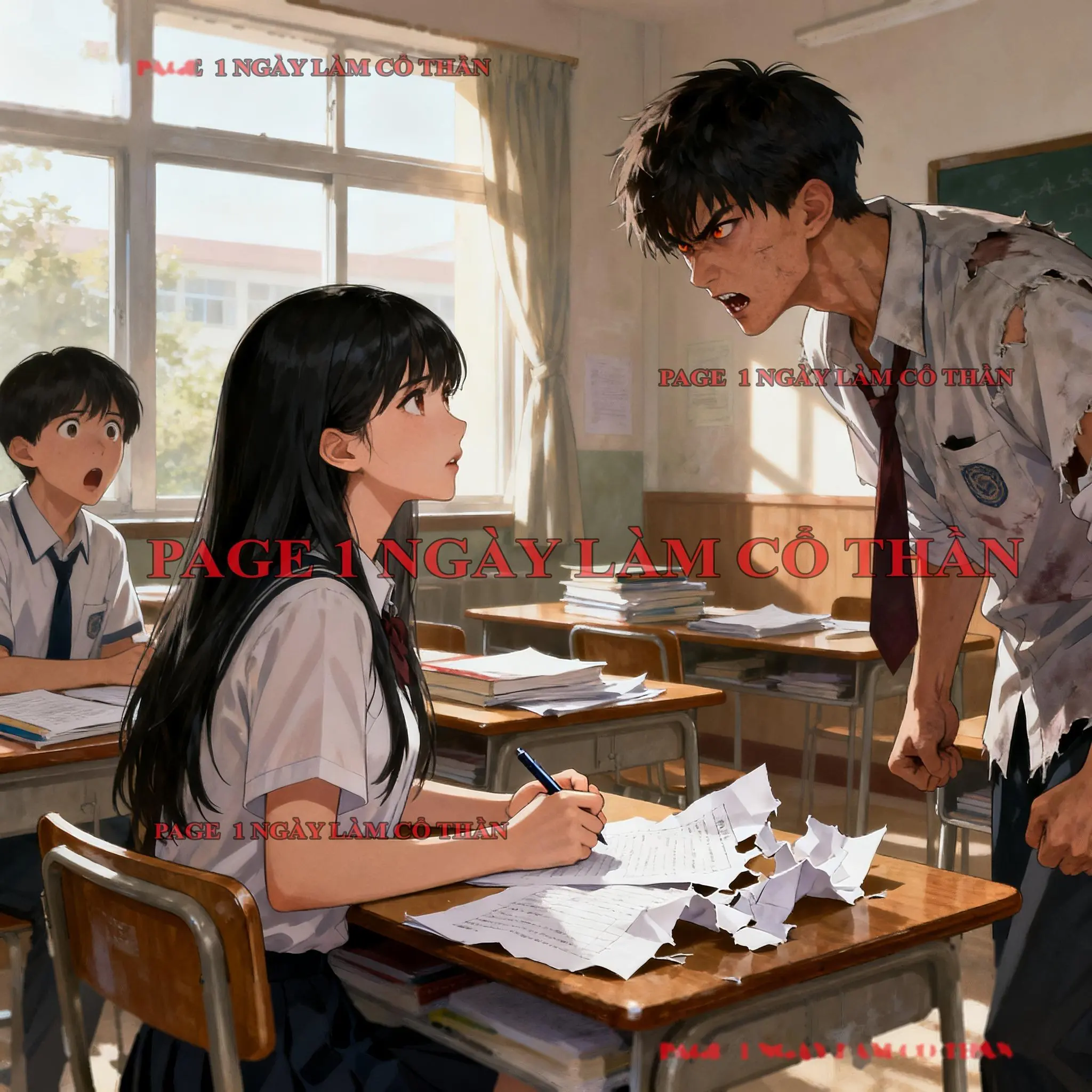 Bìa Hôn Ước Học Đường