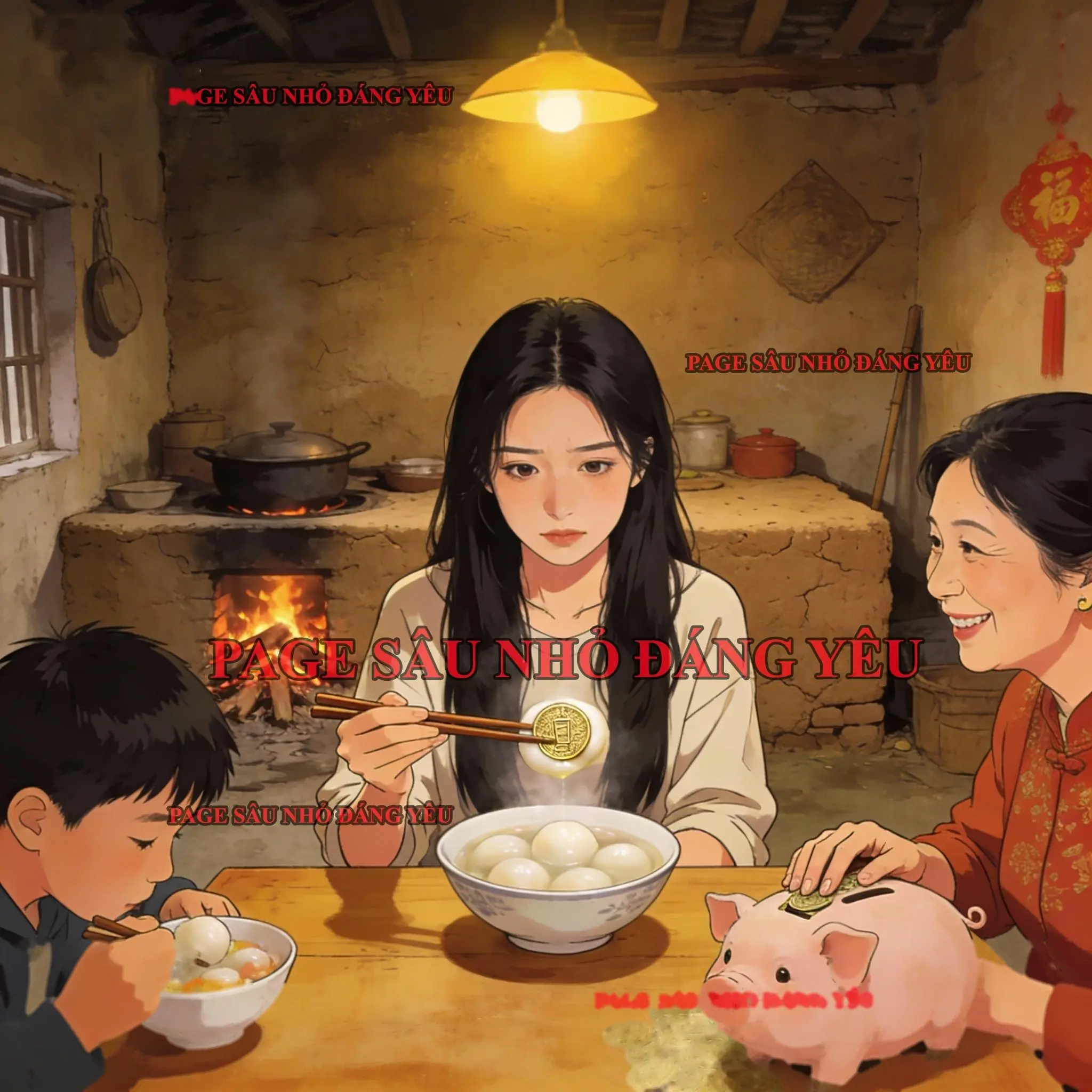 Bìa ĐỒNG XU TRONG BÁNH TRÔI