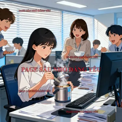 Bìa Khi Đồng Nghiệp Ăn Nhầm Sườn 368 Tệ