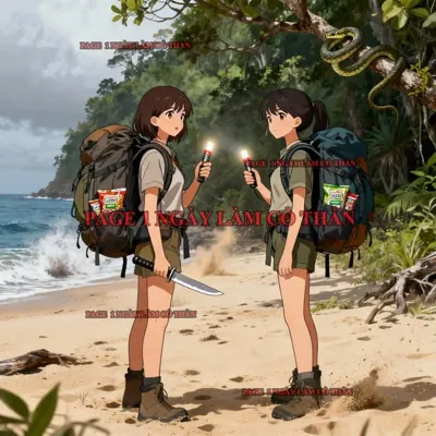 Bìa Nữ Hoàng Đảo Hoang và Kẻ Sa Cơ Đô Thị