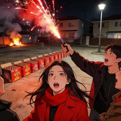 Bìa Đêm Giao Thừa, Tôi Bị Ép Ch-ôn Hai Người Lạ