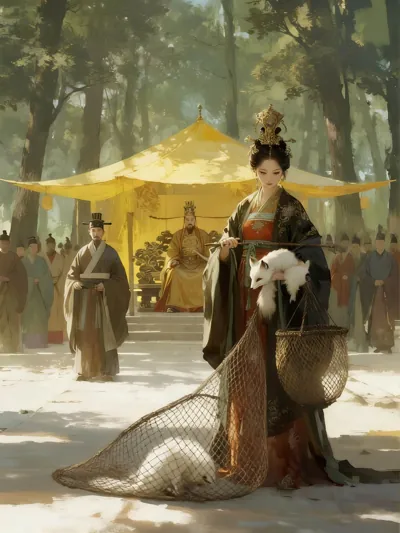 Bìa Khăn Quàng Bằng Lông Cáo Tuyết