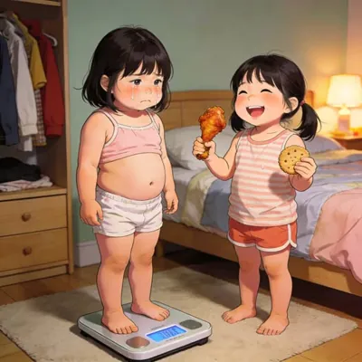 Bìa Bị Ép Tuyệt Thực Vì Nặng Hơn Em Hai Cân