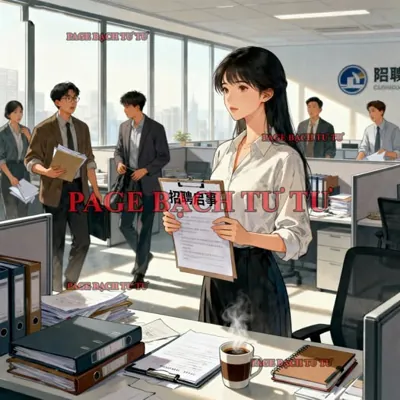 Bìa Ngày công ty bên cạnh đăng tuyển