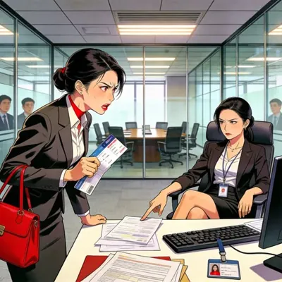 Bìa TRƯỚC GIỜ LÊN MÁY BAY, HR TỰ Ý ĐỔI VÉ CỦA TÔI. MỘT TUẦN SAU, CÔ TA HỐI HẬN TỚI PHÁT ĐIÊN