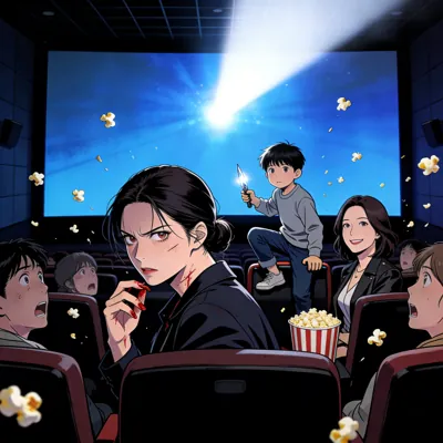 Bìa Cây Kim Trong Rạp Phim