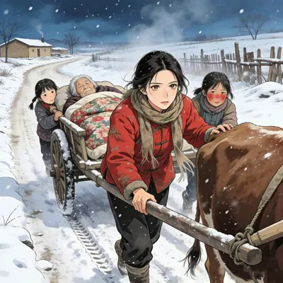 Bìa Đêm Giao Thừa, Tôi Mang Mẹ Chồng Và Em Chồng Rời Đi