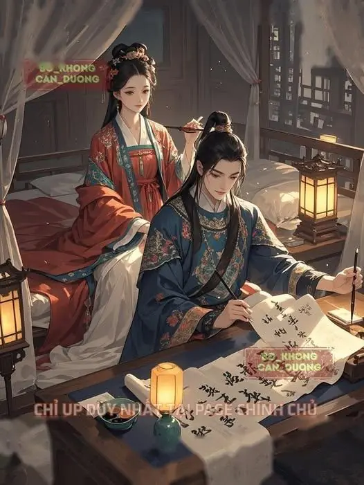 Bìa Hưu Thư Dưới Ánh Đèn