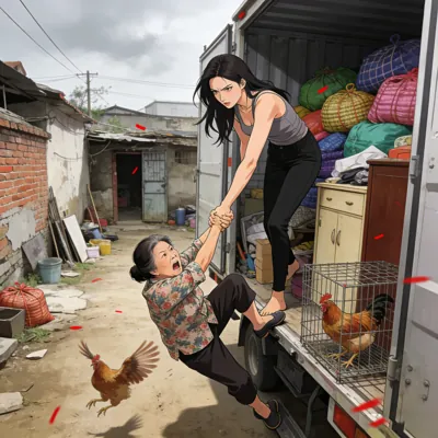 Bìa Mẹ Chồng Bán Nhà Kéo Cả Xe Đồ Đến Ở, Tôi Lập Tức Hủy Hôn