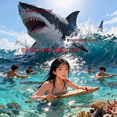 Bìa Trăng Mật Với Cá Mập