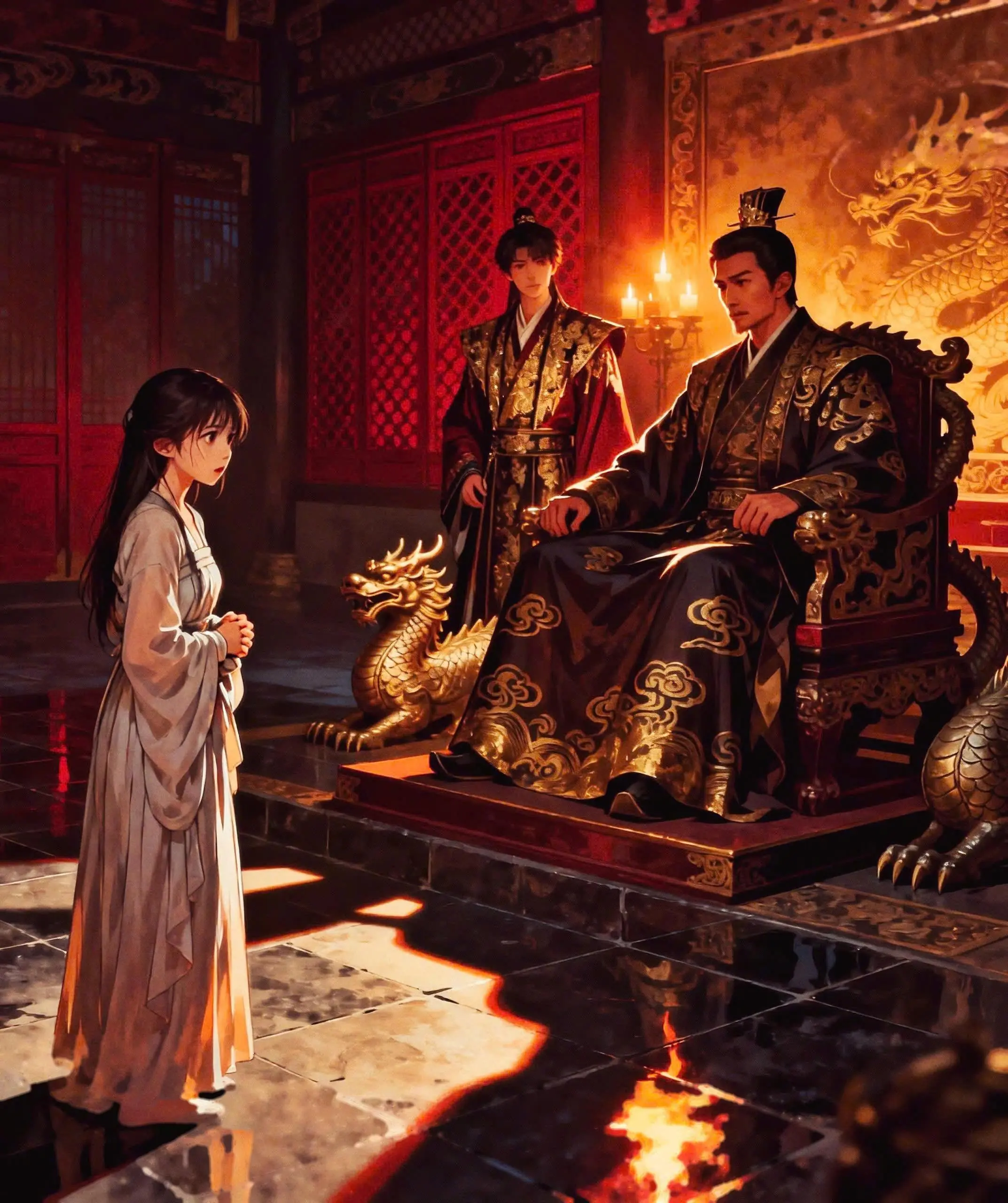Bìa Hận Ý Ba Đời, Chô n Trong Một Đêm Xuân Tiêu