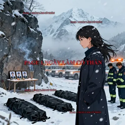 Bìa Tình Thân Trong Bão Tuyết