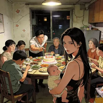 Bìa Ly Hôn Từ Bàn Tiệc Sinh Nhật