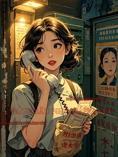 Bìa Chiếc Điện Thoại Ở Năm 1960