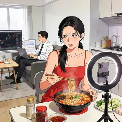 Bìa Tôi Là Blogger Ăn Bún Ốc, Chồng Tôi Là Ông Trùm Tài Chính