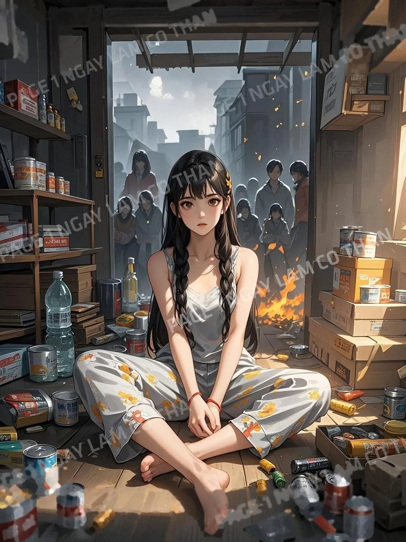 Bìa CÔ GÁI TRỞ VỀ TỪ TẬN THẾ