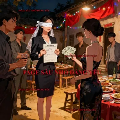 Bìa Đội Mũ Xanh Trong Tiệc Mừng