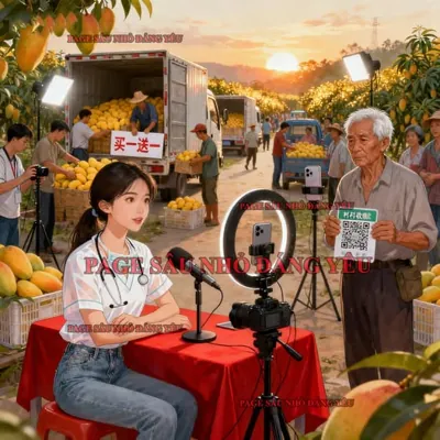 Bìa Lạc Lạc và làng xoài Lý Gia