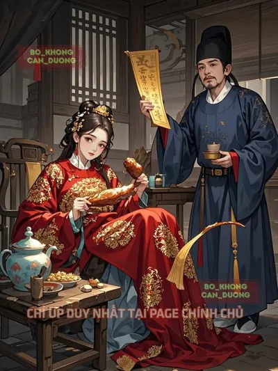 Bìa Hoàng Hậu Đi Làm Nông