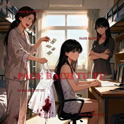 Bìa Chiếc Váy Máu Đỏ