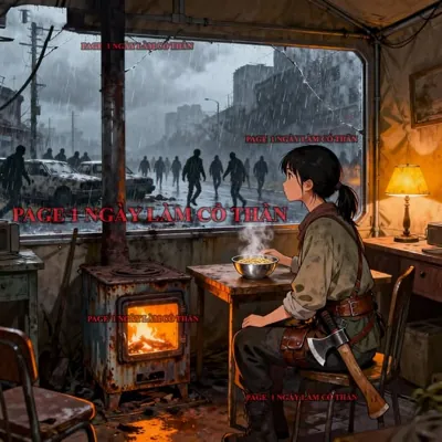 Bìa Một Chiếc Hộp Giày Giữa Tận Thế