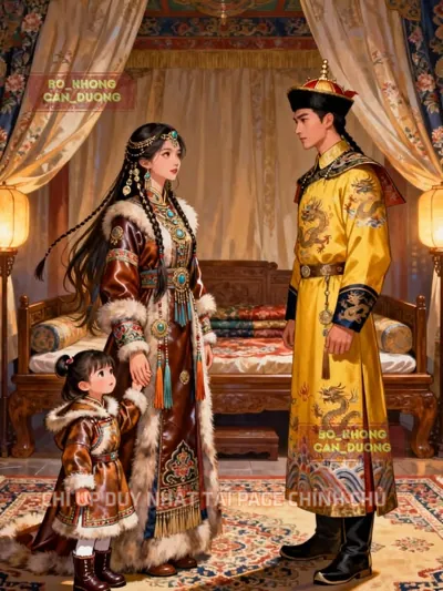 Bìa Công Chúa Hòa Thân Trở Lại