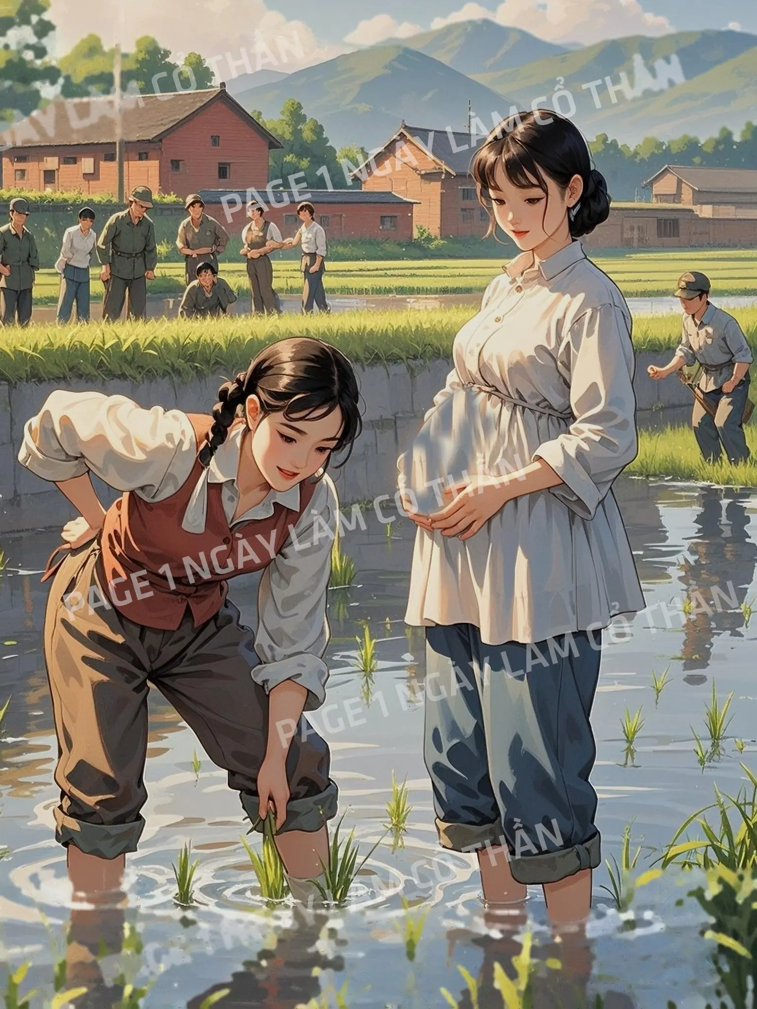 Bìa NUÔI HỘ CON MƯỜI TÁM NĂM