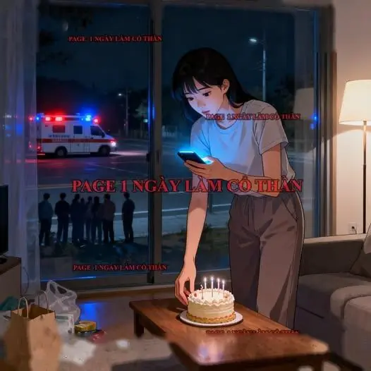 Bìa Sinh Nhật Thứ 18 Ở Hai Thế Giới