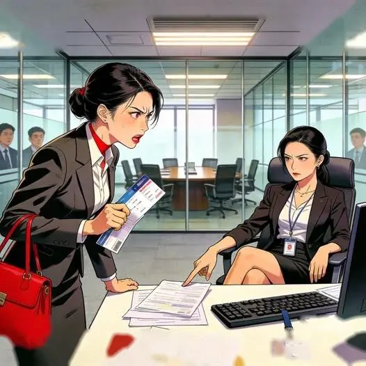 Bìa TRƯỚC GIỜ LÊN MÁY BAY, HR TỰ Ý ĐỔI VÉ CỦA TÔI. MỘT TUẦN SAU, CÔ TA HỐI HẬN TỚI PHÁT ĐIÊN