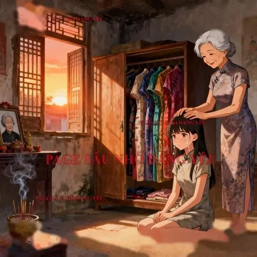 Bìa Tủ Sườn Xám Của Bà