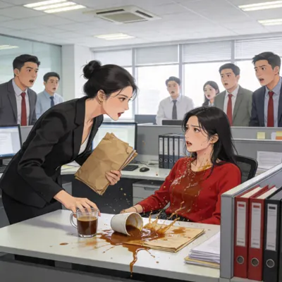 Bìa Đồng Nghiệp Uống Chùa Cà Phê Của Tôi, Đến Khi Tôi Đặt Mã Xác Nhận Thì Khóc