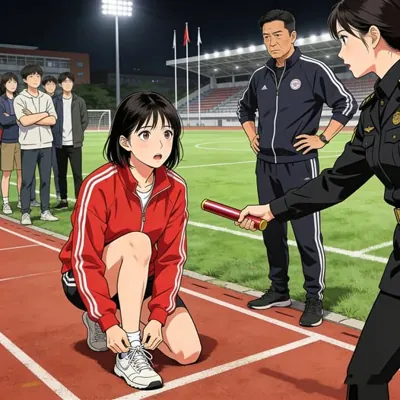 Bìa Đêm Hai Giờ, Tôi Bị Ép Chạy 800 Mét